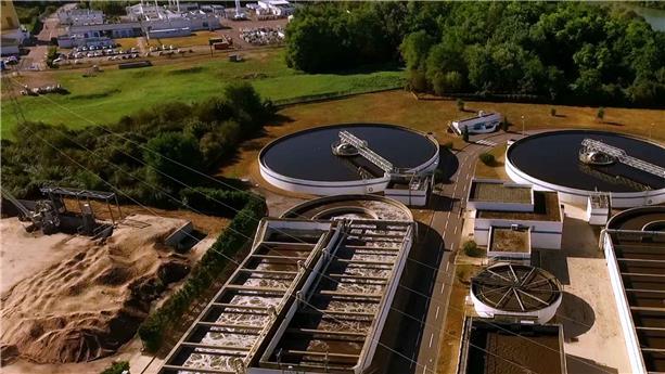 Waste water treatment plant of Port Barois in Chalon-sur-Saône (France) - SUEZ