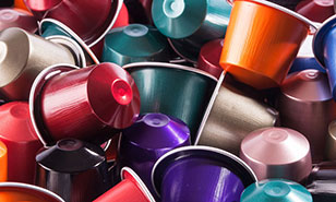 Coffee capsules recycling