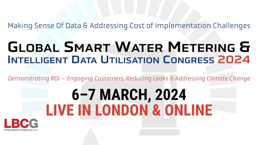 Global Smart Water Metering & Intelligent Data Utilisation Congress 2024
