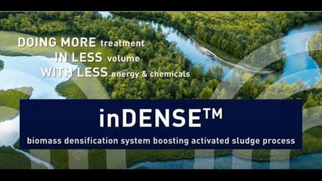 inDENSE – Biomass densification system boosting activated sludge process