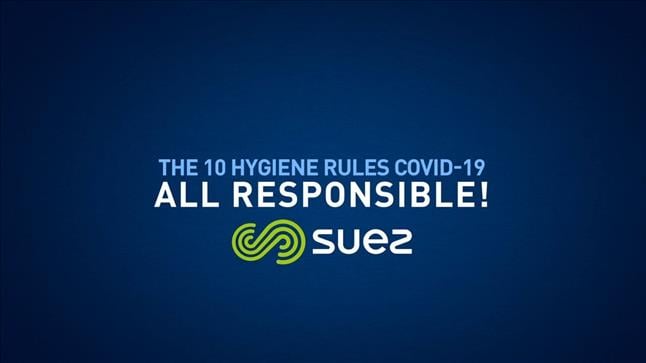 SUEZ - The 10 hygiene rules Covid-19